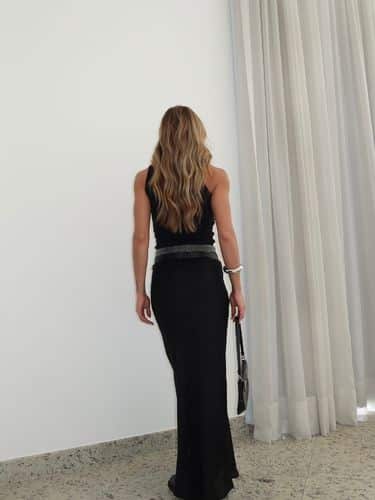 Saia longa cetim - Imagem 8