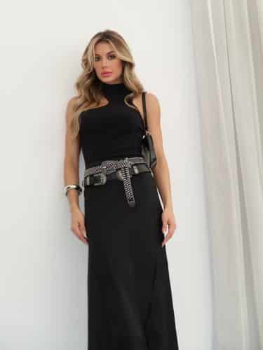 Saia longa cetim - Imagem 5