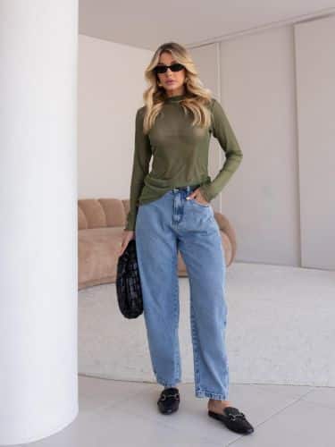 Blusa cacharel em tule - Imagem 13